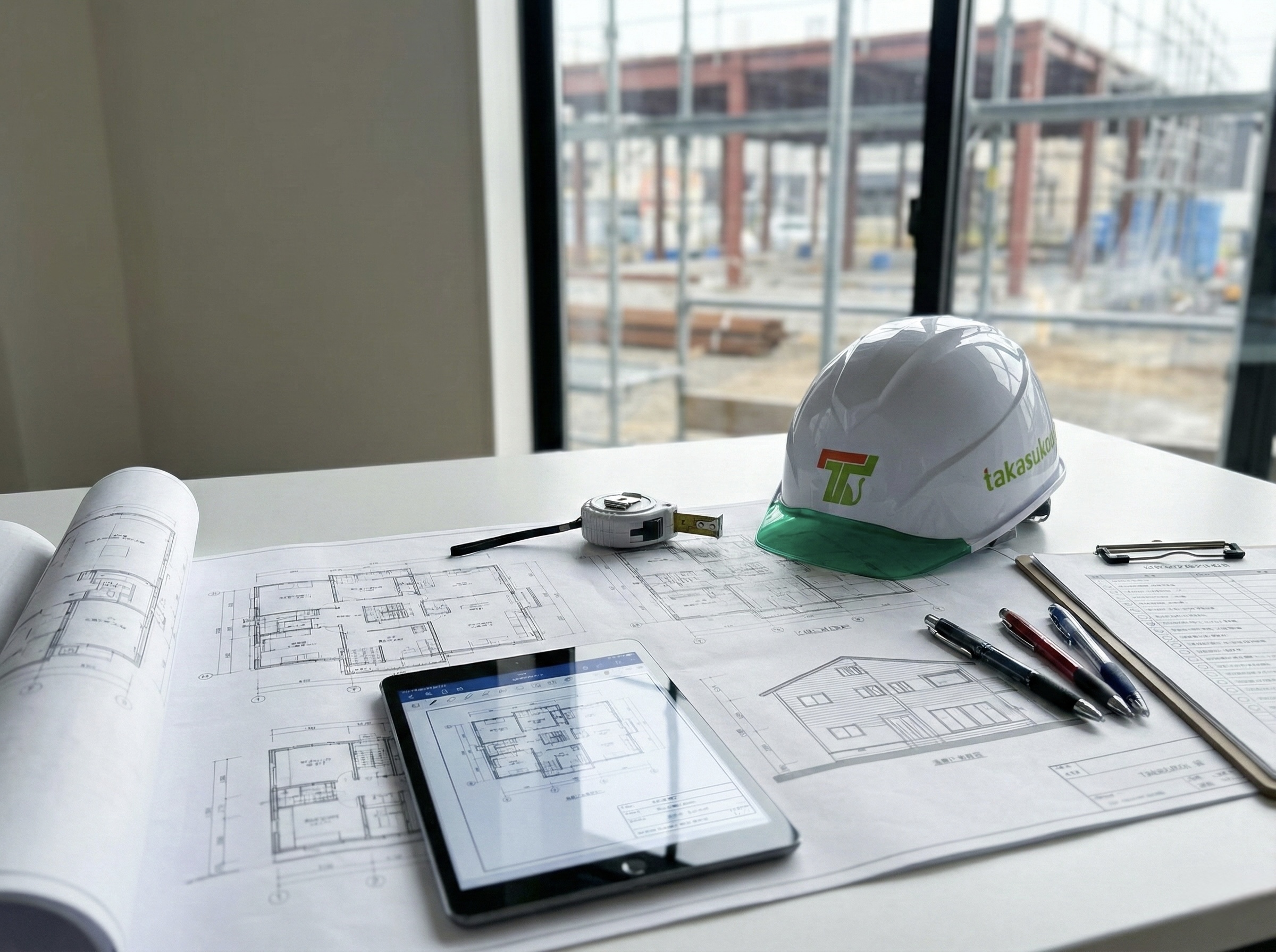 高須工房の現場風景